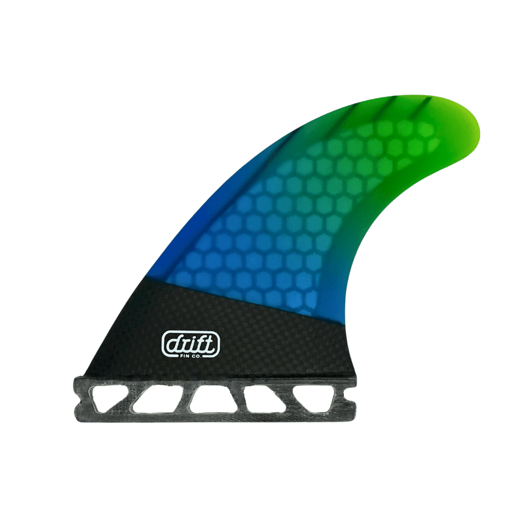 Drift Fin Co. - Blue/Green Thrusters - Thrusters